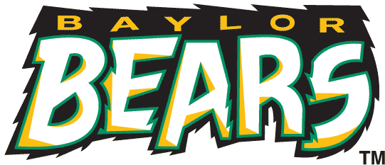 Baylor Bears 1997-2004 Wordmark Logo custom vinyl decal
